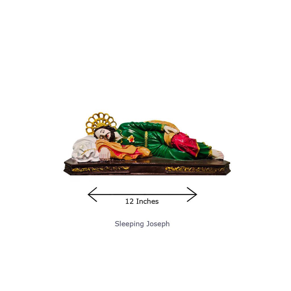 Buy Sleeping Joseph Online 12 Inches Small Size Statue Fiber Best
